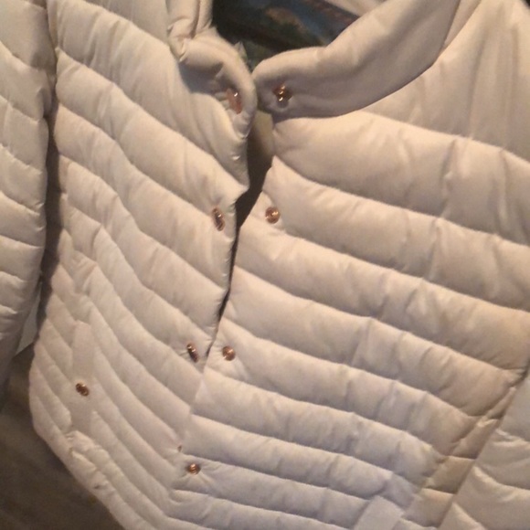 White Rose Gold Unisex Jacket - Picture 5 of 7